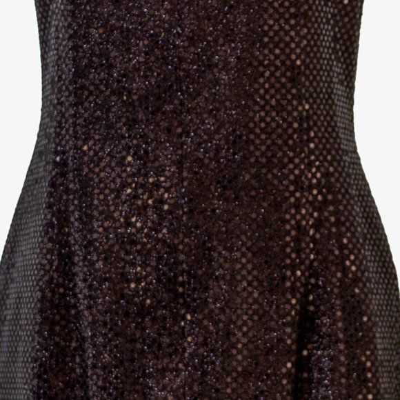 Sequin Dress with zipper back and fully lined - Like New! - Picture 4 of 5